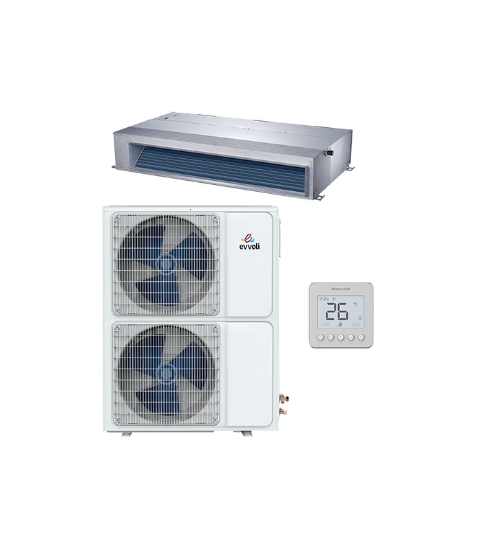 داکت اسپلیت ایوولی 36000 سرد و گرم دو فن